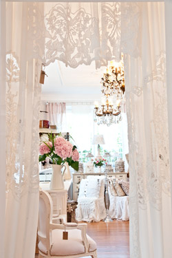 Shabby Chic Gardinen