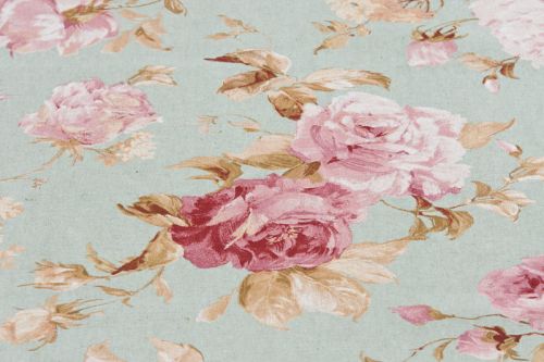 Rosenstoff Romantic Rose bleu