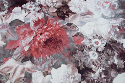Rosenstoff Velvet Rouge 140 cm x 90 cm