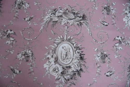 Toile de Jouy Stoff Avignon 139 cm x 270 cm