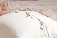 Leinen- Kissen Bezug Boudoir 60 cm x 60 cm