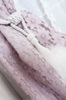 Romantische Spitzen-Gardine Amalfi 130 cm x 300 cm