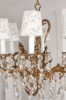 Aufsteck-Lampenschirm Venezia 6er Set