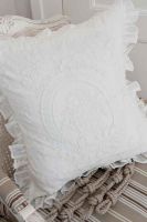 Kissenbezug Giulia blanc 55 cm x 55 cm