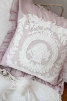 Kissenbezug Giulia mauve 55 cm x 55 cm