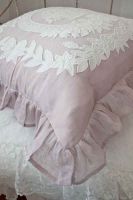 Kissenbezug Giulia mauve 55 cm x 55 cm