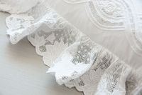 Kissenbezug Savona mit Volant 60 cm x 60 cm