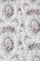 Toile de Jouy Stoff Riccardo creme