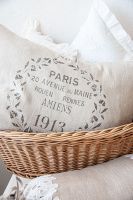 Leinen-Kissenbezug France 50 cm x 70 cm