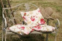 Rosenstoff Romantic Rose sand 280 cm x 80 cm