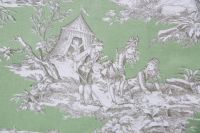 Toile de Jouy Stoff Printemps