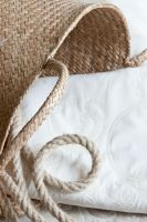 Uni Jacquard Stoff Glory