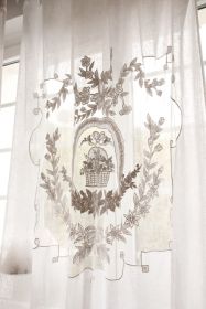 Leinen-Gardine Vittorio 130 cm x 300 cm