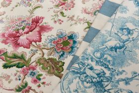 Stoff Floral Jardin