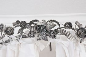 Betthimmel mit Rosen Montecarlo