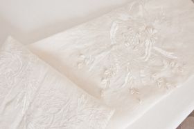 Leinen-Tischdecke Sylvie 180 cm x 250 cm