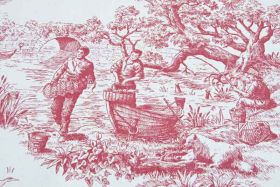 Toile de Jouy Stoff Deauville