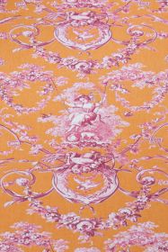 Toile de Jouy Joseph orange