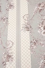 Streifenstoff Giovanni grigio 275 cm x 200 cm