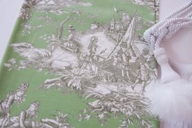 Toile de Jouy Stoff Printemps