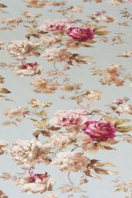 Rosenstoff Camilla bleu 140 cm x 280 cm